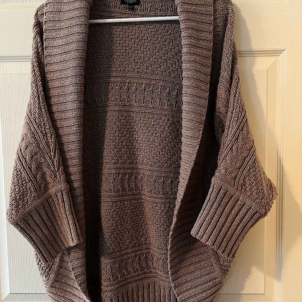 Talbots Cable Knit Cardigan Sweater
